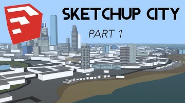 Speed-Building an Entire CITY on SketchUp - Part 1