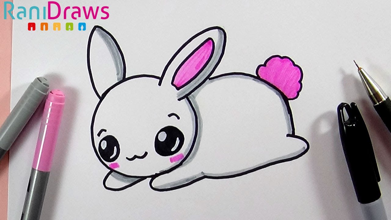 Kawaii Conejos Para Dibujar Kawaii Conejo Dibujar Un Como Rabbit