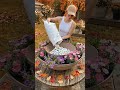 DIY solar fountain garden makeover 🌿