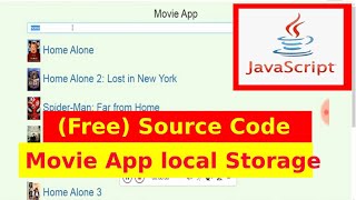 4th JavaScript Project - API Movie App Tutorial with Source Code