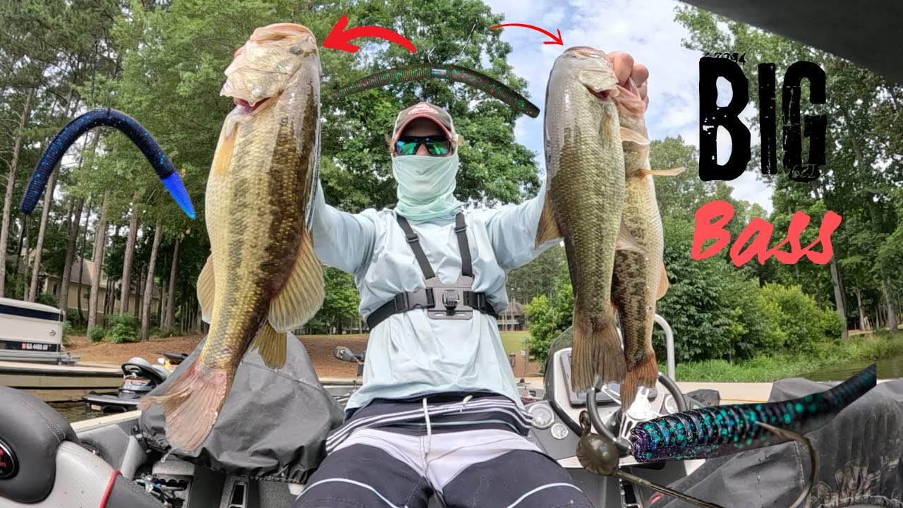 Fishing Boat Docks For Big Summer Bass!!! – Lake Oconee…