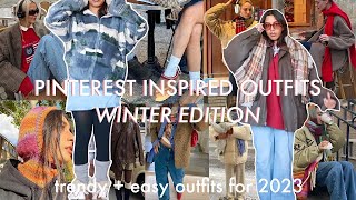 A LAZY GIRLS OUTFIT GUIDE FOR WINTER 2023 // practical and EASY fits ??