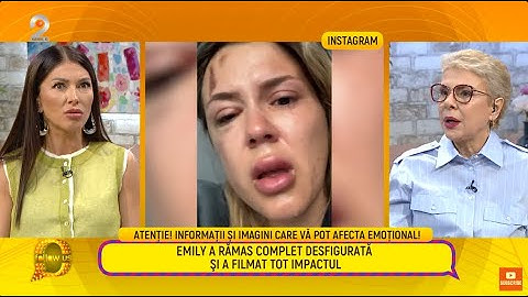 Follow us! - Emily Burghelea, la un pas de moarte dupa un accident grav