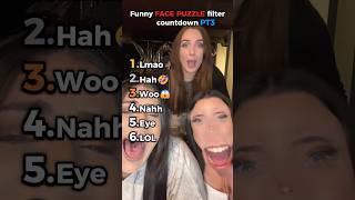 Famous Funniest FACE PUZZLE filter countdown!!🤣 PT3 Profile