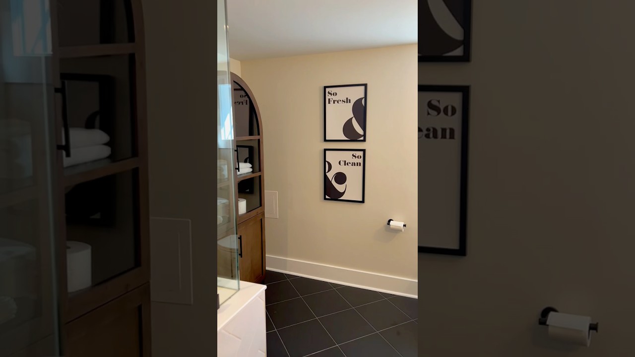 Bathroom Tour | Basement Bathroom | 4 Story Home in Beverly Hills Home