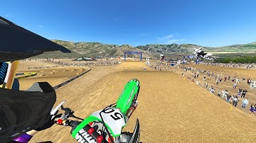 2019 Fox Raceway Motocross - MX Simulator Pro rF 450 Moto 1