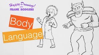 Cartoon Body Language · Illustration Live with Frank Rodgers - #4