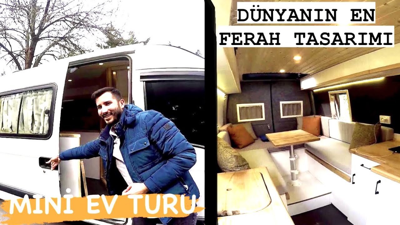 KARAVAN YAPIMI & TURU I MİNİ EV TURU I KENDİ KARAVANINI YAPACAKLARA DÜNYANIN EN FERAH TASARIM !!