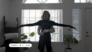 Silent Shibari Tie - Elegant Rope Art with Upbeat Music