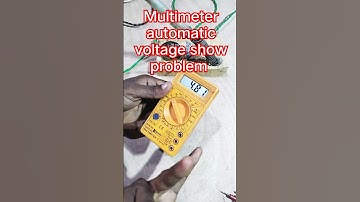 #multimeter automatic voltage show & #how to #repair #multimeter #automatic #voltage #show #problem