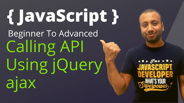 javascript bangla tutorial 86 : calling api from javascript | ajax jquery