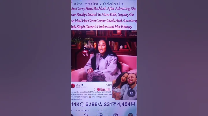 Stephen Curry wife spoke out? people are asking why is she complaining?#stephencurry #ayeshacurry