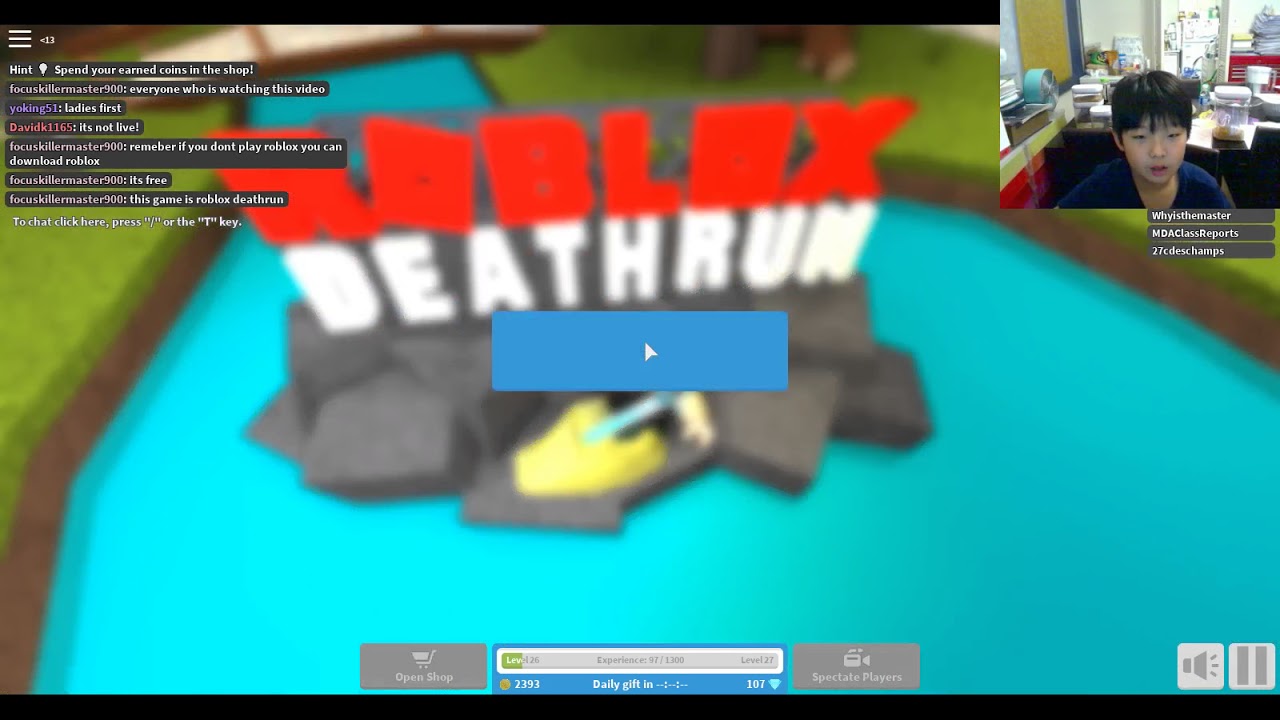 Roblox Davidk1164 And Focus Playing Death Run Xd Youtube - its free xd roblox