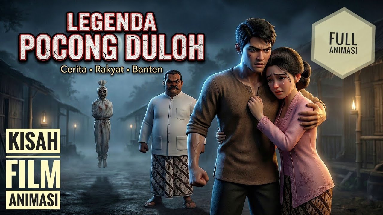 LEGENDA POCONG DULOH | Film Animasi Horror | Cerita Rakyat Dari Banten