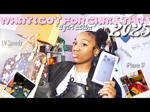WHAT I GOT FOR CHRISTMAS 2025 IPhone 17 Pro True Religion Gamma 11s Louis Vuitton Black Cat 4 Etc