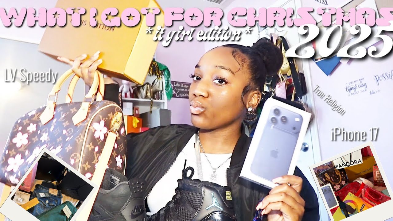 ЧТО Я ПОЛУЧИЛ НА РОЖДЕСТВО 2025 | iPhone 17 Pro, True Religion, Gamma 11s, Louis Vuitton, Black C...