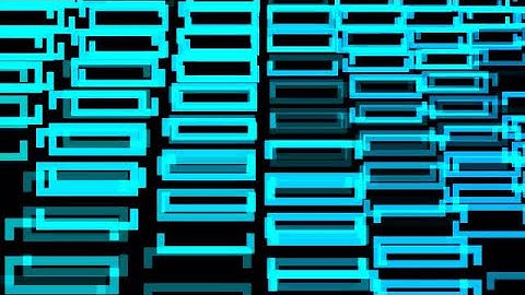 Blue Rectangles In Motion Stock Motion Graphics