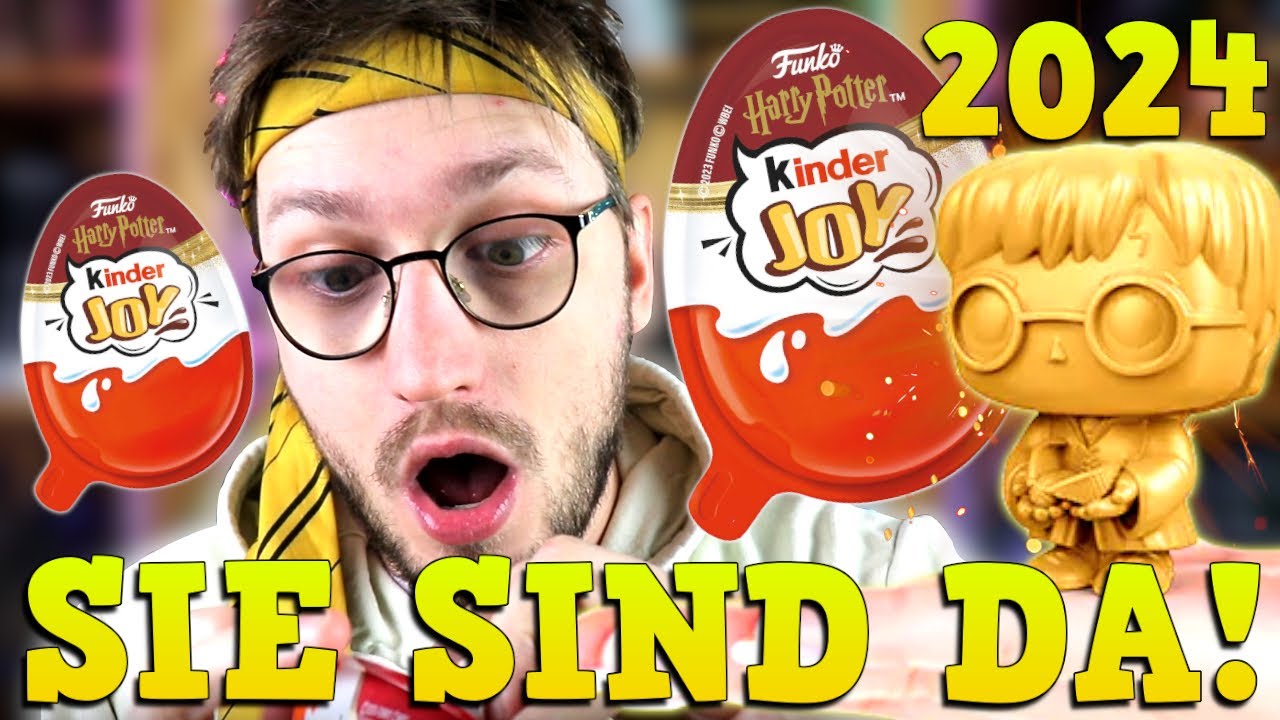 Auf der Suche nach dem GOLDENEN HARRY POTTER! ✨ Die NEUEN Harry Potter Kinder Joy sind da! 😍