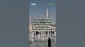 Setiap Dosa yang kita lakukan Mengandung Musibah 😱😰#islam  #quotes #hijrah #motivasi