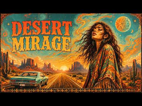 Desert Mirage 🌵 Psychedelic Desert Rock & Trip-Hop Mix (1 Hour)