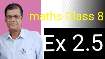 Exercise 2.5 (q 7,8,9,10) Chapter 2 Linear equation in one variable Class 8 NCERT/ CBSE board