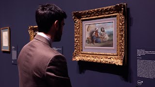 Curators Reflect: Delacroix’s “North African Man and Woman with Baskets of Vegetables and Fruit”