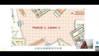 7th Module 1, Lesson 1