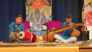 Raja Raja Radithe performed at GLAC Navaratri Program @Bharatiya Temple Troy