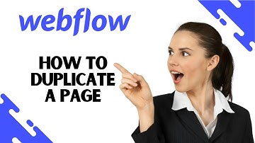 How to Duplicate a Page on Webflow (FULL GUIDE)