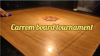 Carrom board tournament play Game #Night Live play