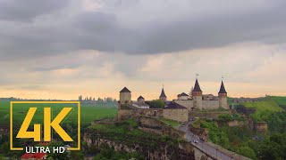Kamianets Podilskyi Castle 4K - Ukrainian Castles - Short Preview