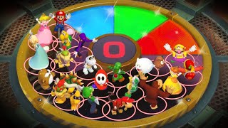 Super Mario Party MiniGames - Mario Vs Luigi Vs Donkey Kong Vs Monty Mole (Master Cpu)