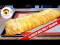 Trenza de brioche FACIL  Y ESPONJOSA rellena con crema pastelera