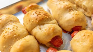 Chinese Bakery Hot Dog Milk Buns