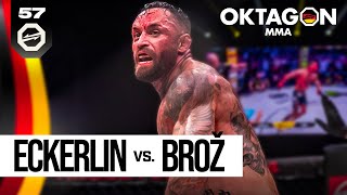 Thumbnail for ECKERLIN vs. BROZ | FREE FIGHT | OKTAGON 57