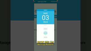 E2PDF SMS CallBackup Restore screenshot 2