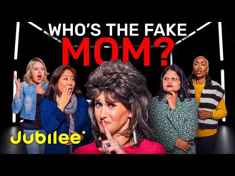 5 Moms Vs 1 Fake Odd One Out 