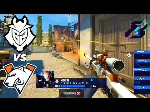 PLAYOFFS! - G2 vs Virtus.pro - HIGHLIGHTS - Gamers8 2023 l CSGO