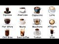 شرح كل أنواع القهوة في 5 دقائق 