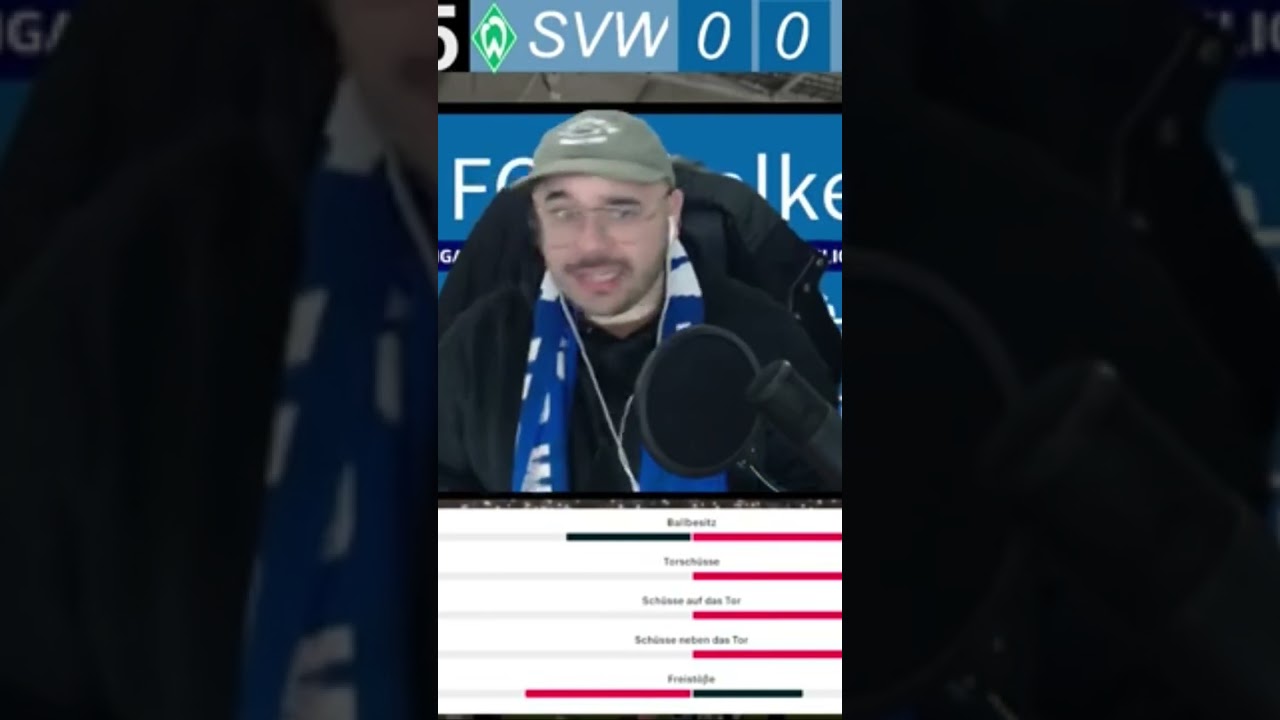 0:1 VAR Abseitstor von Kral 😭 | Bremen Schalke 2:1