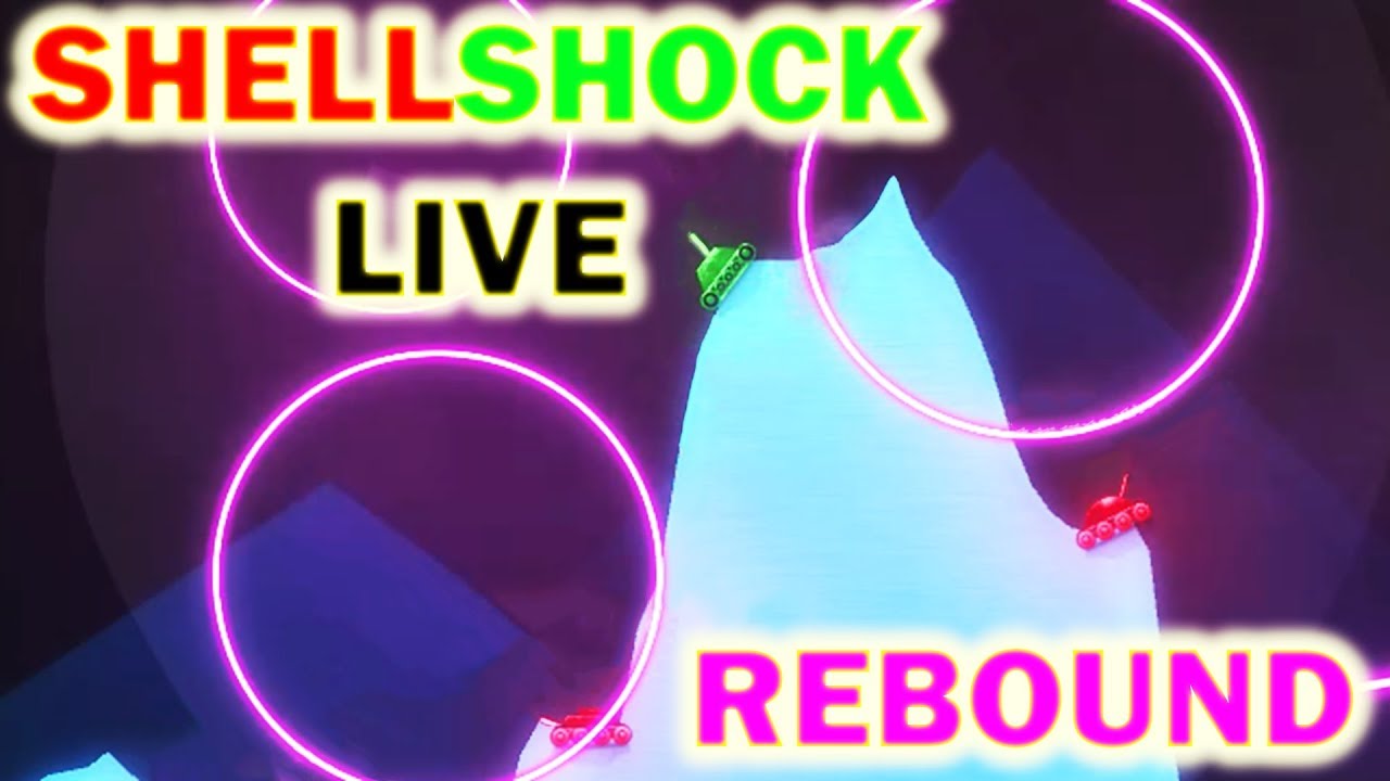 ShellShock Live - Part 2: Rebound Mode Hell (Funny Moments & Fails)