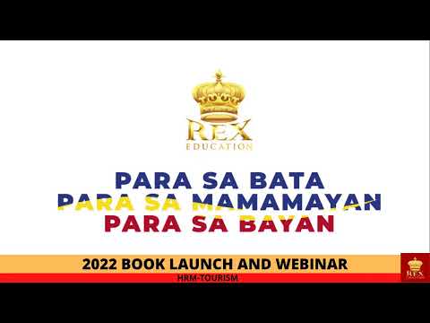 2022 Book Launch and Webinar for the HRM-Tourism Program