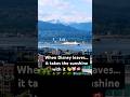 Disney Wonder Departs Vancouver on a Picture-Perfect May Day | Cruise Magic at Its Finest #disney