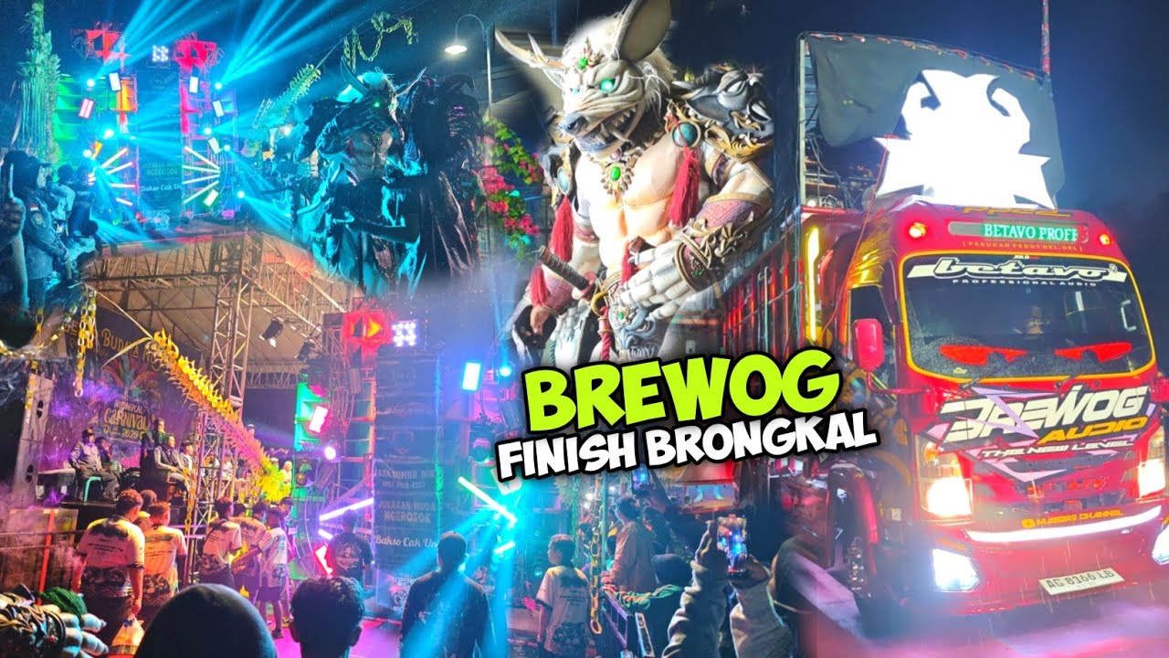 Akhirnya Memed Bisa Tidur Lebih Cepat..BREWOG Finish karnaval Brongkal 