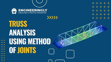 Truss Analysis by Method of Joint | Explained with Example