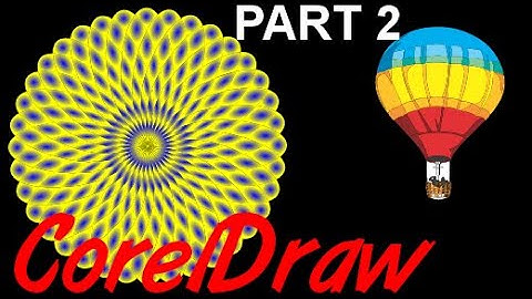 Corel Draw Tips & Tricks Cool 3D looking Flower Part 2