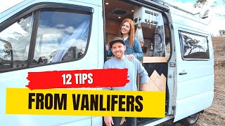12 Tips From Vanlifers | Van Life Hacks &amp; Ideas