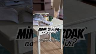 Minik Bardaklar Yaptım