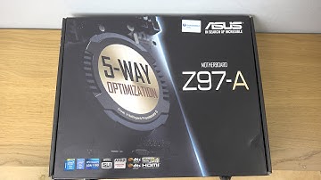ASUS Z97-A Motherboard - Unboxing (4K)