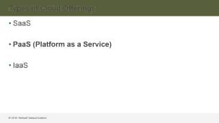 OpenStack Fundamentals Types of Service